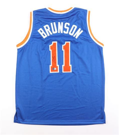 jalen brunson signed jersey